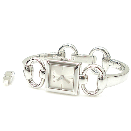 Gucci(����) YA120502 TORNABUONI �簢 ��ƿ ������ ������ �ð� [��������] �̹���5 - ���̺��� �߰���ǰ
