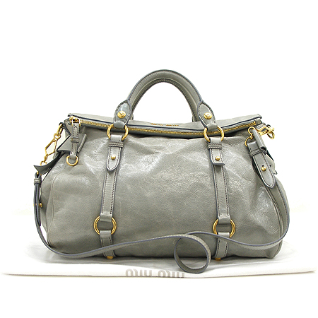 MiuMiu(�̿�̿�) RT0365 VITELLO LUX �׷��̷��� ����ΰ� 2WAY [��������] �̹���2 - ���̺��� �߰���ǰ