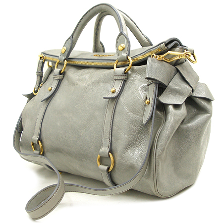 MiuMiu(�̿�̿�) RT0365 VITELLO LUX �׷��̷��� ����ΰ� 2WAY [��������] �̹���3 - ���̺��� �߰���ǰ