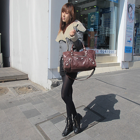 Balenciaga(�߷��þư�) 173082 ���� ���̾�Ʈ ��ƮŸ�� 2WAY + �����ſ� [��������] �̹���5 - ���̺��� �߰���ǰ