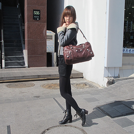 Balenciaga(�߷��þư�) 173082 ���� ���̾�Ʈ ��ƮŸ�� 2WAY + �����ſ� [��������] �̹���6 - ���̺��� �߰���ǰ