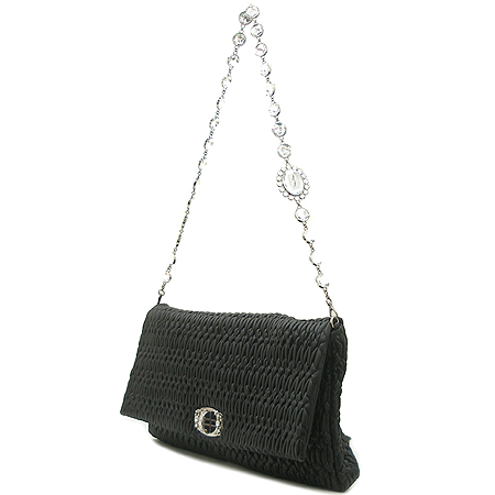 MiuMiu(�̿�̿�) RT0232 ����ũ����Ż ü�� ���̴�Ʈ Ŭ��ġ �� ü�� ����� [�б�������] �̹���3 - ���̺��� �߰���ǰ