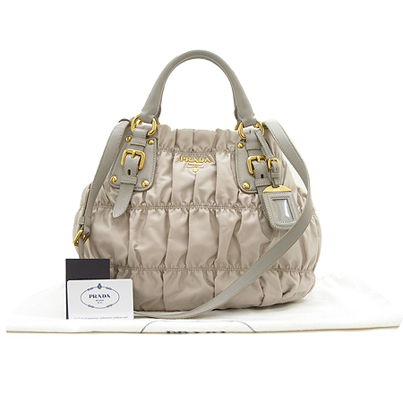 Prada(�����) BN1792 ������ �к긯 ��Ʈ�� + ũ�ν� ��Ʈ�� �̹���2 - ���̺��� �߰���ǰ