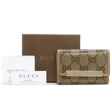 Gucci(����) 115299 GG �ΰ� ��Ż�� 6Ȧ�� Ű���̽� �̹���2 - ���̺��� �߰���ǰ