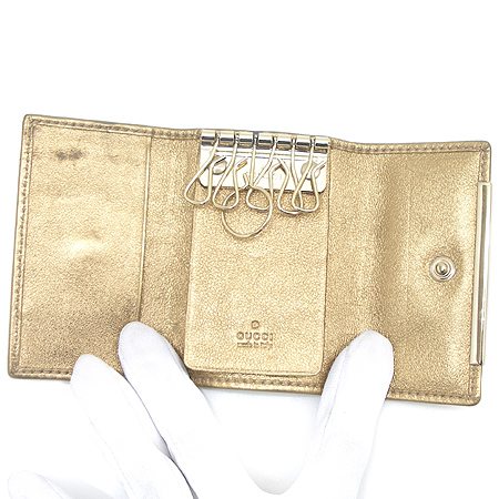 Gucci(����) 115299 GG �ΰ� ��Ż�� 6Ȧ�� Ű���̽� �̹���3 - ���̺��� �߰���ǰ