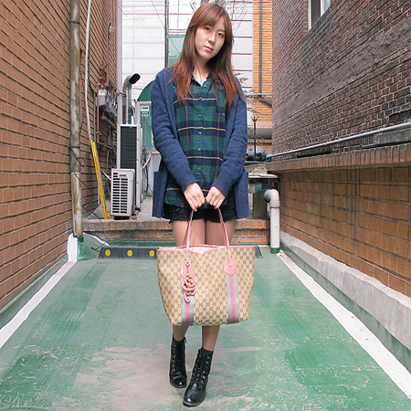 Gucci(����) 211970 GG�ΰ� �ڰ��� ��� ���� ����� �̹���6 - ���̺��� �߰���ǰ