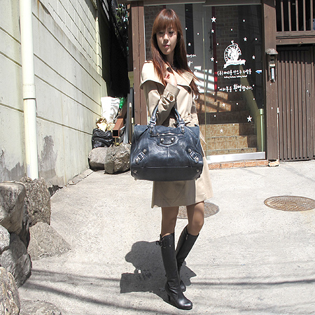 Balenciaga(�߷��þư�) 173080 ���̾�Ʈ ��ũ ��Ʈ�� + ���� �ſ� [��������] �̹���6 - ���̺��� �߰���ǰ