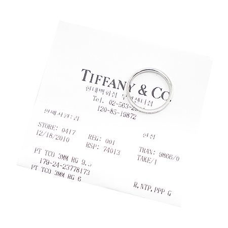 Tiffany(Ƽ�Ĵ�) PT950(�÷�Ƽ��) TIFFANY & CO �̴ϼ� ���� �̹���2 - ���̺��� �߰���ǰ