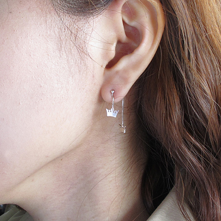 J.ESTINA(���̿���Ƽ��) 14K ��� Ƽ�ƶ� �Ͱ��� �̹���5 - ���̺��� �߰���ǰ