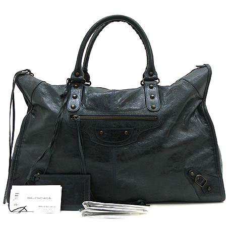 Balenciaga(�߷��þư�) 110506 D94JT 994 CLASSIC (Ŭ����) WEEKENDER (���˴�) ��Ʈ�� + ���� �ſ� [�б�������] �̹���2 - ���̺��� �߰���ǰ