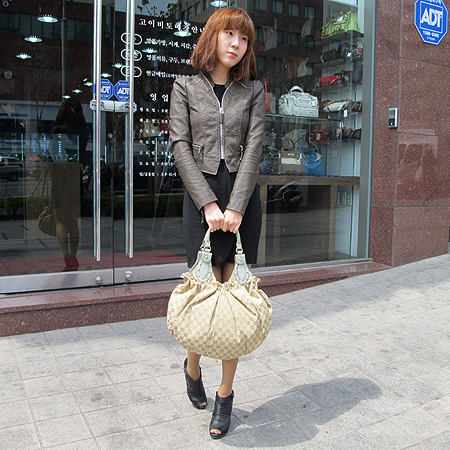 Gucci(����) 203624 GG�ΰ� ¡��� �ڰ��� ����� W �̹���5 - ���̺��� �߰���ǰ
