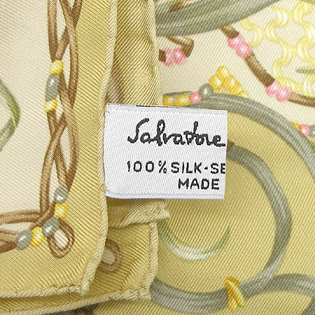 Ferragamo(��󰡸�) 100% ��ũ ��ī�� �̹���3 - ���̺��� �߰���ǰ