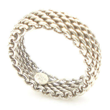 Tiffany(Ƽ�Ĵ�) 18K ȭ��Ʈ ��� �޽� ü�� ���� - 9ȣ [��������] �̹���3 - ���̺��� �߰���ǰ
