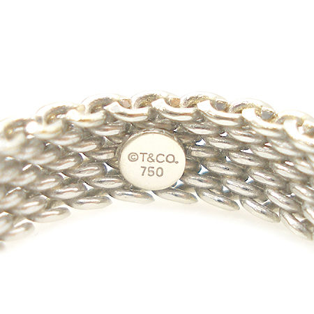 Tiffany(Ƽ�Ĵ�) 18K ȭ��Ʈ ��� �޽� ü�� ���� - 9ȣ [��������] �̹���4 - ���̺��� �߰���ǰ
