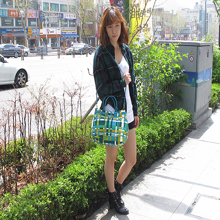 Prada(�����) BN1653 ��Ƽ ���� ���� �к긯 ��Ʈ�� + ��� ��ũ�� �̹���5 - ���̺��� �߰���ǰ