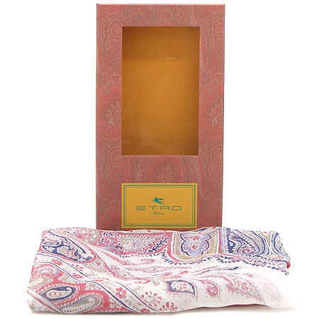 Etro(��Ʈ��) 100% ��ũ ��ī�� �̹���2 - ���̺��� �߰���ǰ