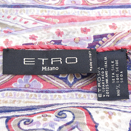 Etro(��Ʈ��) 100% ��ũ ��ī�� �̹���4 - ���̺��� �߰���ǰ