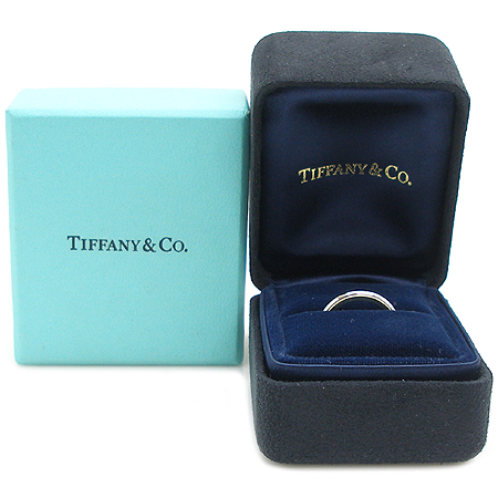 Tiffany(Ƽ�Ĵ�) PT950 (�÷�Ƽ��) + 18K ��� MILGRAIN (�б׷���) 3MM ���� �̹���2 - ���̺��� �߰���ǰ