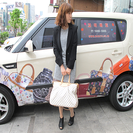 Louis Vuitton(���̺���) N41111 �ٹ̿� ���ָ� �ö����� GM ����� �̹���5 - ���̺��� �߰���ǰ