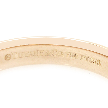 Tiffany(Ƽ�Ĵ�) PT950 (�÷�Ƽ��) + 18K ��� MILGRAIN (�б׷���) 3MM ���� [��������] �̹���3 - ���̺��� �߰���ǰ