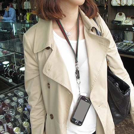 Gucci(����) 115278 �Ｑ��Ƽġ ���� ���� �ڵ��� ��Ʈ�� [���빮��] �̹���5 - ���̺��� �߰���ǰ