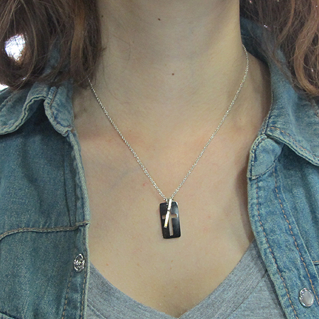Tiffany(Ƽ�Ĵ�) 925 (�ǹ�) + ƼŸ�� CROSS DOUBLE PENDANT ����� �̹���5 - ���̺��� �߰���ǰ