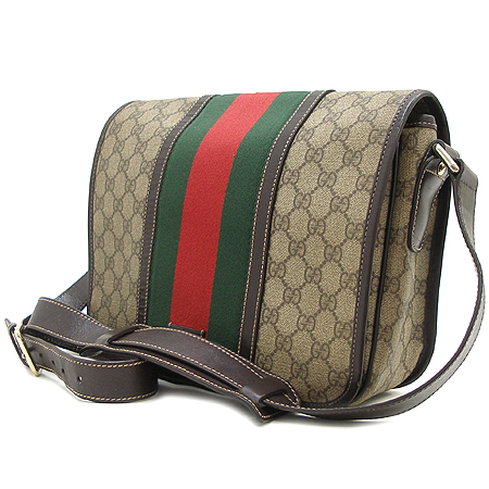Gucci(����) 211130 GG �ΰ� PVC ��� ��Ƽġ ũ�ν��� [�б�����������2ȣ��] �̹���3 - ���̺��� �߰���ǰ