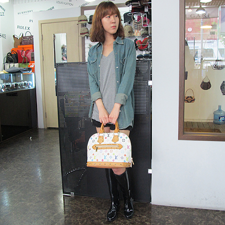 Louis Vuitton(���̺���)  M92647 ���׷� ��Ƽ�÷� ȭ��Ʈ �˸� ��Ʈ�� [�б�����������2ȣ��] �̹���6 - ���̺��� �߰���ǰ