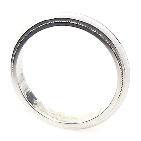 Tiffany(Ƽ�Ĵ�) PT950 (�÷�Ƽ��) MILGRAIN (�б׷���) 3MM ����-17ȣ �̹���2 - ���̺��� �߰���ǰ