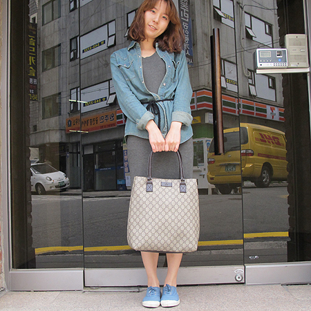 Gucci(����) 131220 GG�ΰ� PVC ��ũ���� ���� ��Ʈ�� �̹���5 - ���̺��� �߰���ǰ