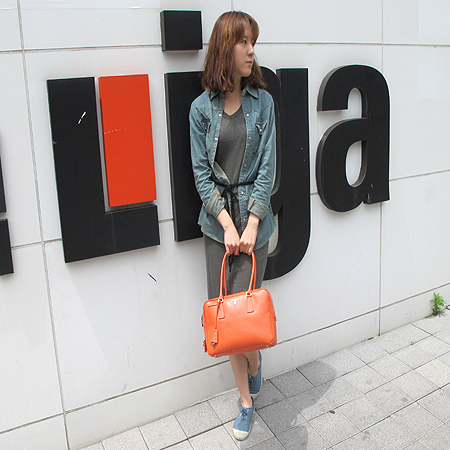 Prada(�����) BL0095 ���ǾƳ�(SAFFIANO) LUX ������ ���� ��Ʈ�� [�б�����������2ȣ��] �̹���6 - ���̺��� �߰���ǰ