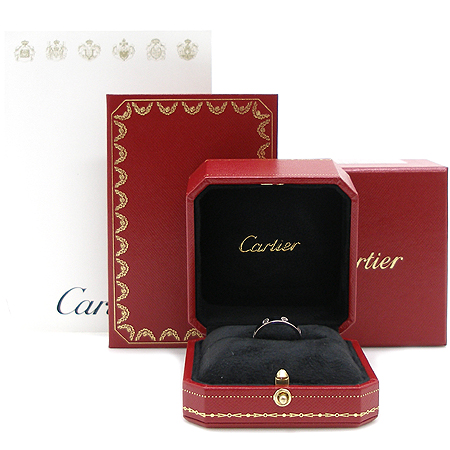 Cartier(��쿡) B4050554 18K (ȭ��Ʈ ���) �̴� ���긵 1����Ʈ ���̾� ���� [�б�������] �̹���2 - ���̺��� �߰���ǰ
