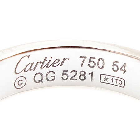 Cartier(��쿡) B4050554 18K (ȭ��Ʈ ���) �̴� ���긵 1����Ʈ ���̾� ���� [�б�������] �̹���3 - ���̺��� �߰���ǰ