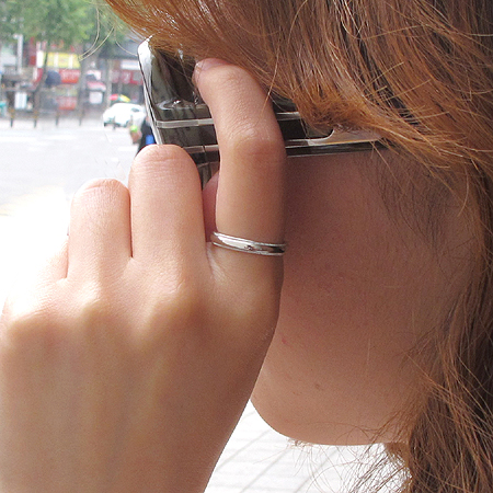 Tiffany(Ƽ�Ĵ�) PT950 (�÷�Ƽ��) MILGRAIN (�б׷���) 3MM ���� �̹���4 - ���̺��� �߰���ǰ