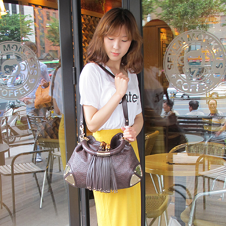 Gucci(����) 177139 GG�ΰ� �ø� ���� �ε� ��Ʈ�� + ��� ��Ʈ�� [�б�������] �̹���5 - ���̺��� �߰���ǰ