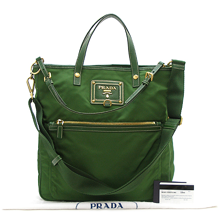 Prada(�����) BN1475 ������ �к긯 ��Ʈ�� + ũ�ν� ��Ʈ�� �̹���2 - ���̺��� �߰���ǰ
