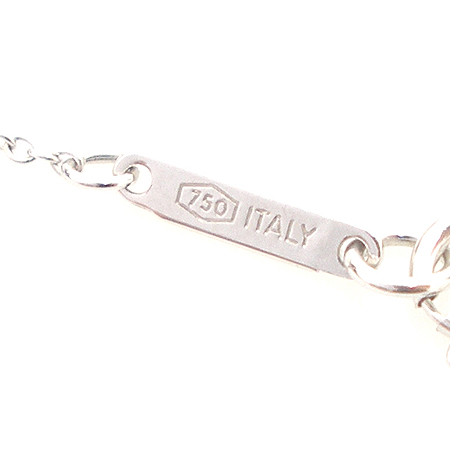 Tiffany(Ƽ�Ĵ�) 18K ȭ��Ʈ ��� �ķθ� ��ī�� ����� �̹���3 - ���̺��� �߰���ǰ