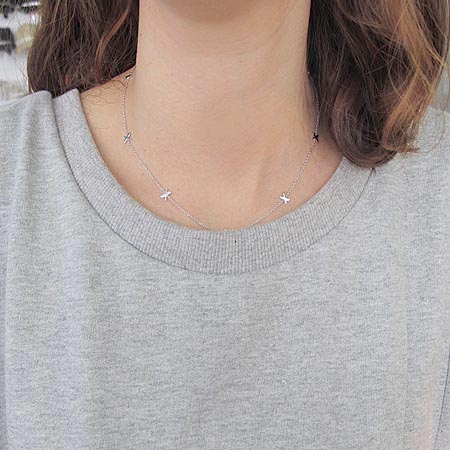 Tiffany(Ƽ�Ĵ�) 18K ȭ��Ʈ ��� �ķθ� ��ī�� ����� �̹���5 - ���̺��� �߰���ǰ