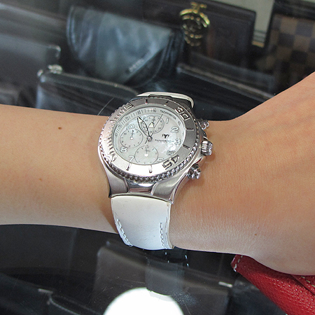 TechnoMarine (��ũ�� ����) TMCX05 �ڰ��� ũ�γ� �׷��� ���׹�� ������ �ð� �̹���5 - ���̺��� �߰���ǰ