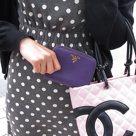 Prada(�����) 1M0605 ���� ���ǾƳ� ¤�� 2�� ������ [��������] �̹���6 - ���̺��� �߰���ǰ
