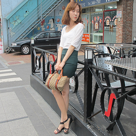 Gucci(����) 139261 GG �ΰ� �ڰ��� ��� ��Ƽġ ��Ʈ�� �̹���5 - ���̺��� �߰���ǰ