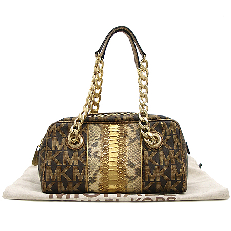 MICHAELKORS (����Ŭ�ھ) ���̼� �д� ��Ƽġ �ΰ� �к긯 ü�� ��Ʈ�� �̹���2 - ���̺��� �߰���ǰ