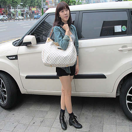 Louis Vuitton(���̺���) N55216 �ٹ̿� ���ָ� ĵ���� �������� GM ����� [�б�����������2ȣ��] �̹���5 - ���̺��� �߰���ǰ