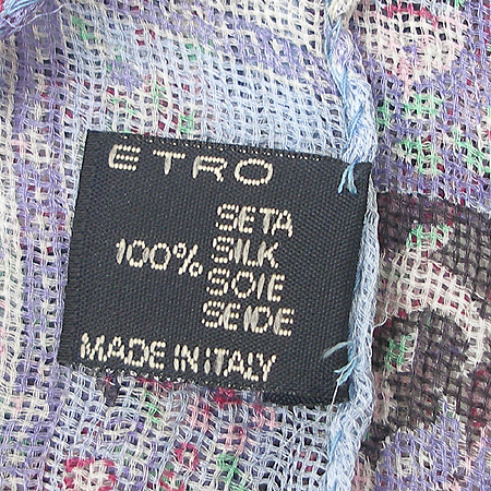 Etro(��Ʈ��) 100% ��ũ ������ ��ī�� �̹���3 - ���̺��� �߰���ǰ
