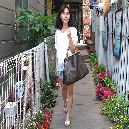 Louis Vuitton(���̺���) M40249 ���׷� ĵ���� ��ġMM ����� [��������] �̹���5 - ���̺��� �߰���ǰ