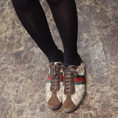 Gucci(����) 117706 GG�ΰ� �𰡵� ������̵� �Ｑ��Ƽġ ����Ŀ�� �̹���5 - ���̺��� �߰���ǰ