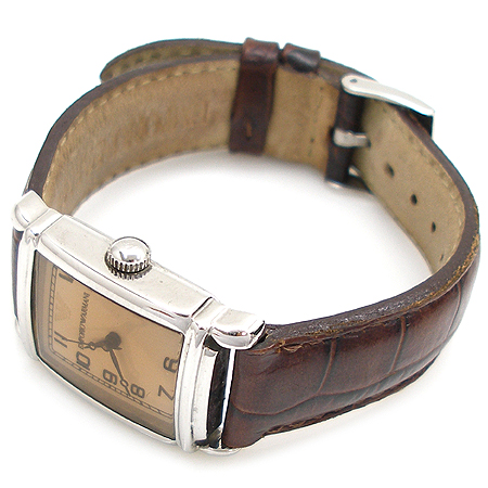 Armani(�Ƹ�����) AR0204 �簢 ��ƿ ���� ���� ��� �ð� �̹���2 - ���̺��� �߰���ǰ