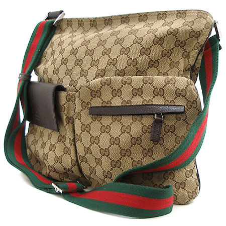 Gucci(����) 169937 GG �ΰ� �ڰ��� ������ ��� ũ�ν��� �̹���2 - ���̺��� �߰���ǰ