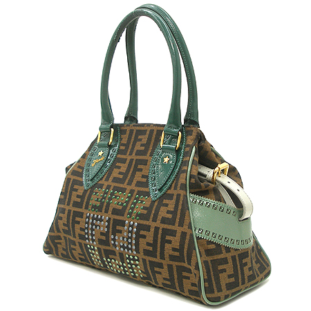 Fendi(���) 8BN157 FF �ΰ� ��ī �ڰ��� ���� ��Ƽġ ��Ʈ�� �̹���3 - ���̺��� �߰���ǰ