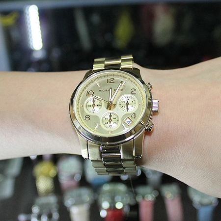 MICHAELKORS (����Ŭ�ھ) MK5055 ���� ũ�γ� �׷��� �ð� �̹���6 - ���̺��� �߰���ǰ
